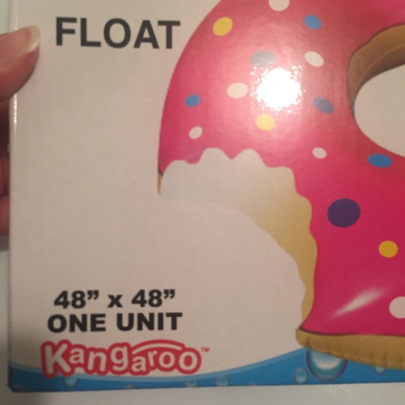 Pink sprinkle donut pool float - Picture 3 of 5